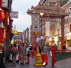 View of London Soho Market